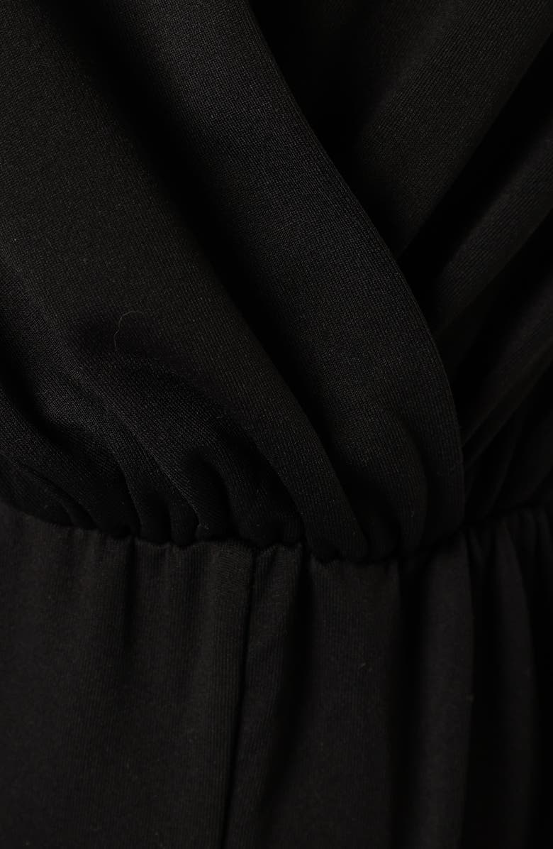 Petal & Pup Miya Wide Leg Jumpsuit, Alternate, color, Black