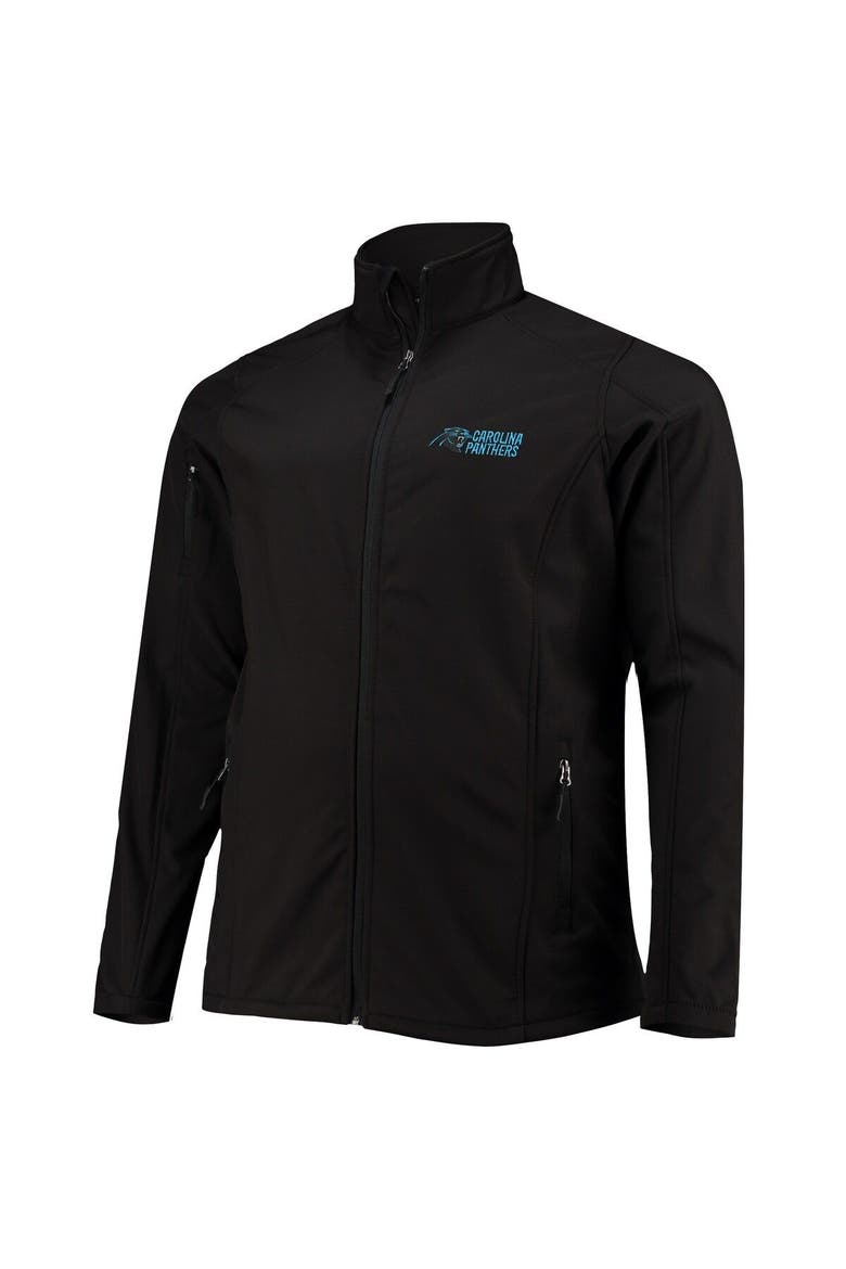 Men's Dunbrooke Black Carolina Panthers Big & Tall Sonoma Softshell Full-Zip Jacket, Alternate, color, Black