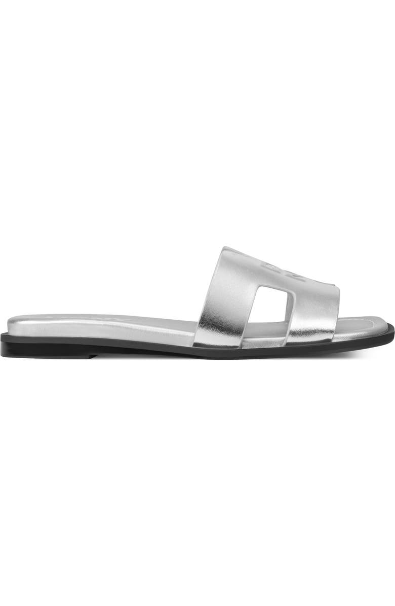 DKNY Columba Slide Sandal, Alternate, color, Silver