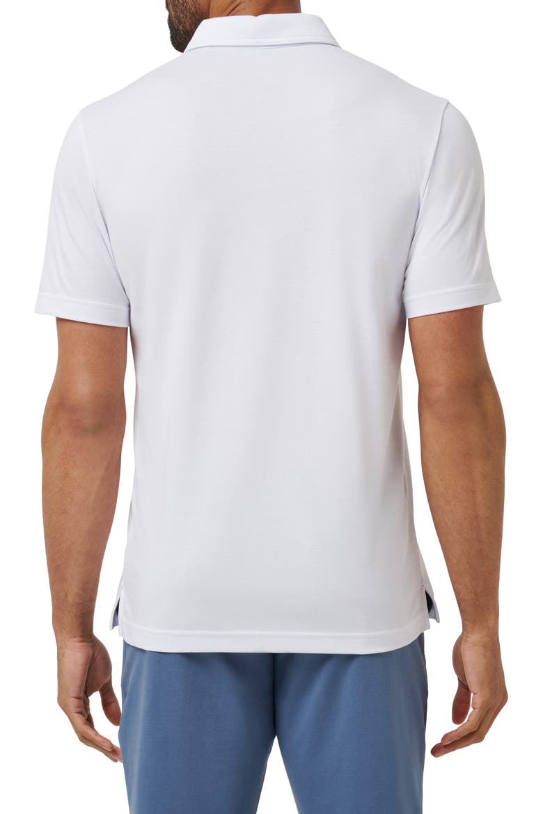 Warm Skies Polo, Alternate, color, WHITE