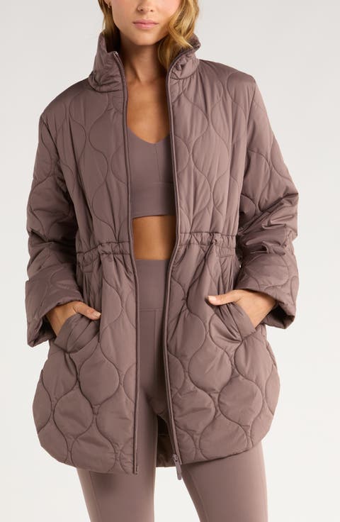 Skyline Longline Quilted Jacket