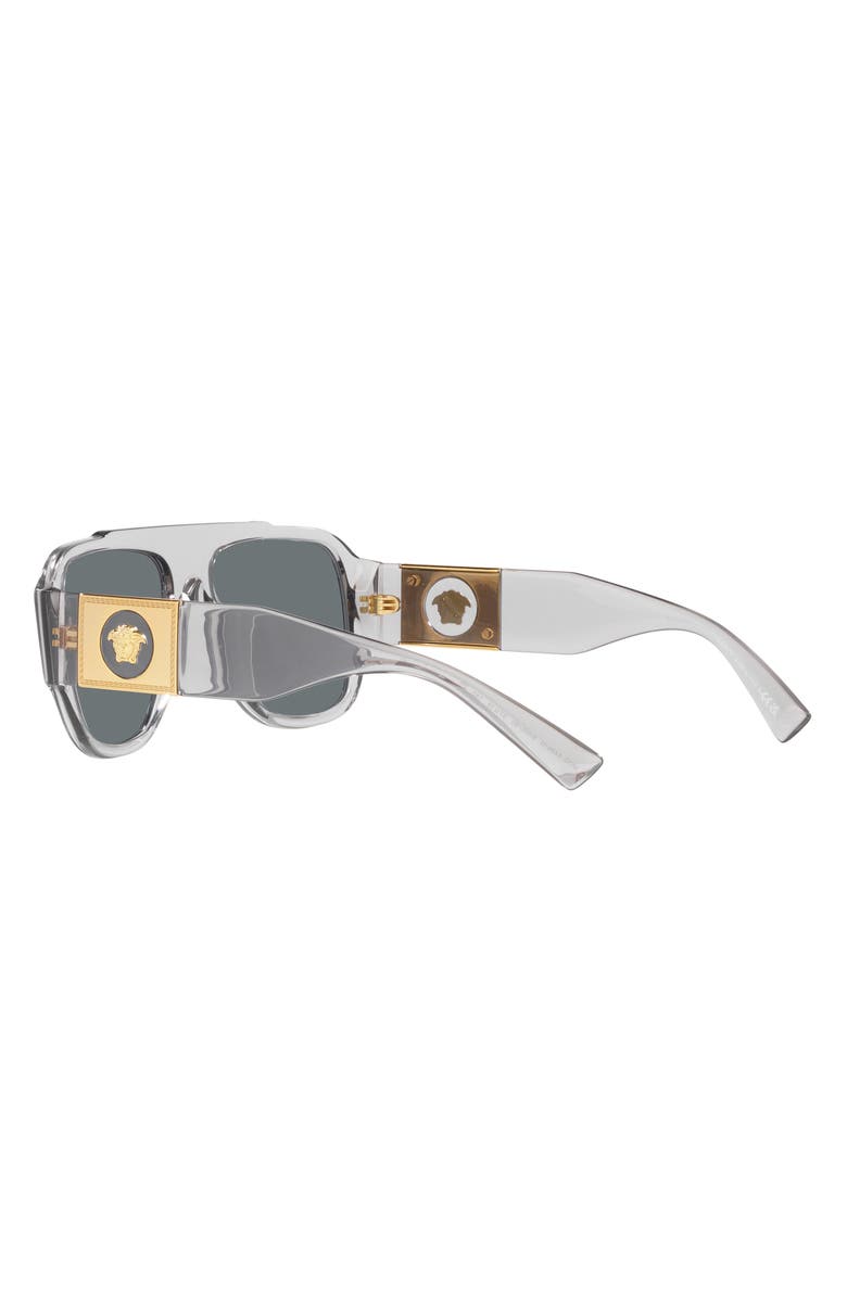 Versace 57mm Pillow Sunglasses, Alternate, color, 