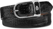 BILLIONAIRE Leather Belt Crocco Men
