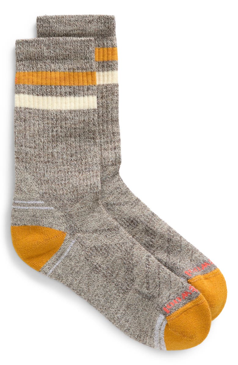 Smartwool Hike Light Cushion Tube Crew Socks, Alternate, color, Taupe Natural Marl