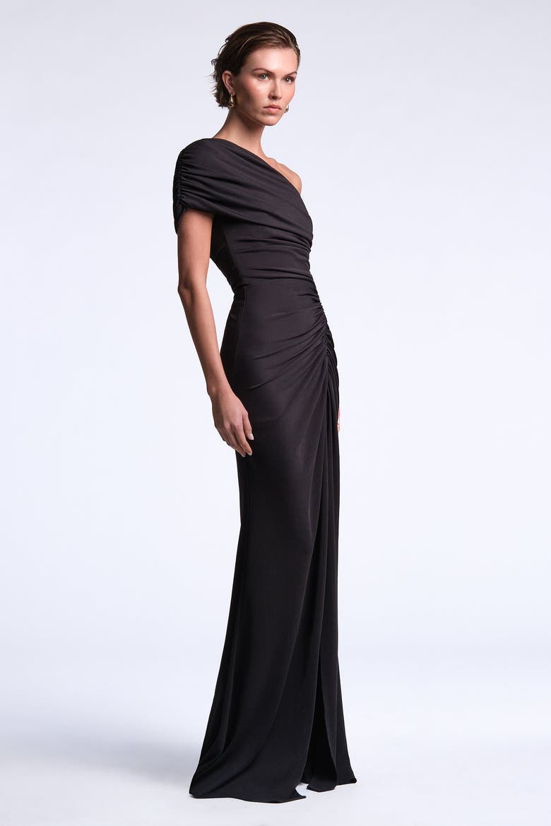 Solina Gown, Alternate, color, Black