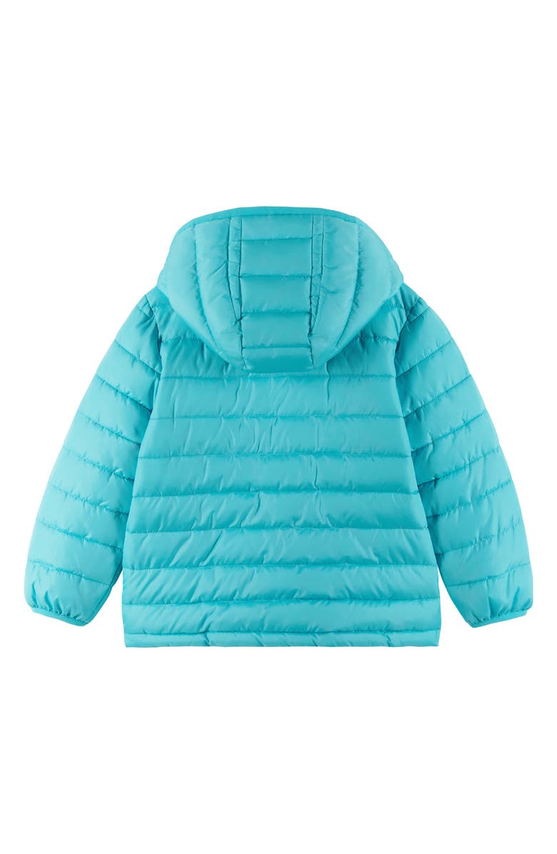 Andy & Evan Kids' Reversible Puffer Jacket, Alternate, color, Pink Smiley