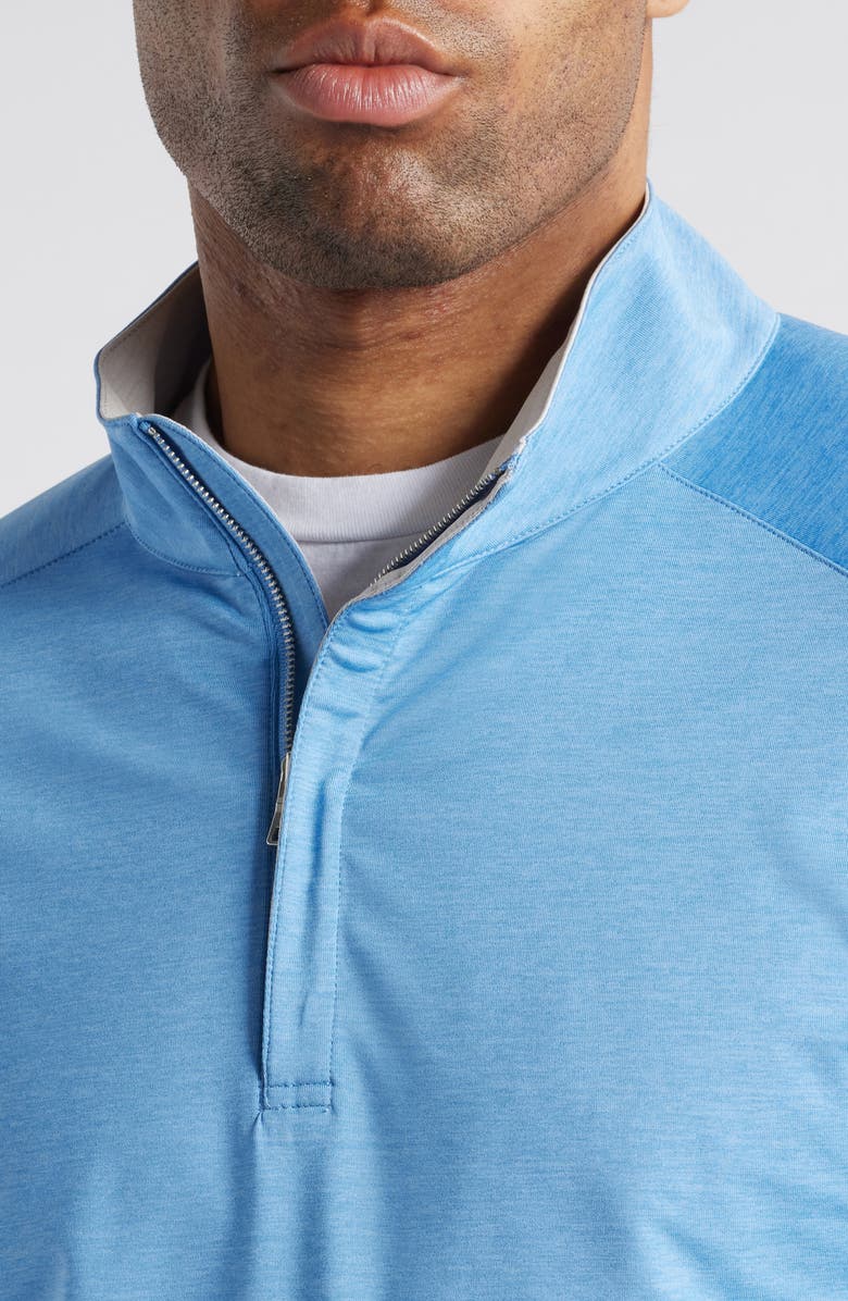Peter Millar Crown Crafted Stealth Performance Quarter-Zip Pullover, Alternate, color, 