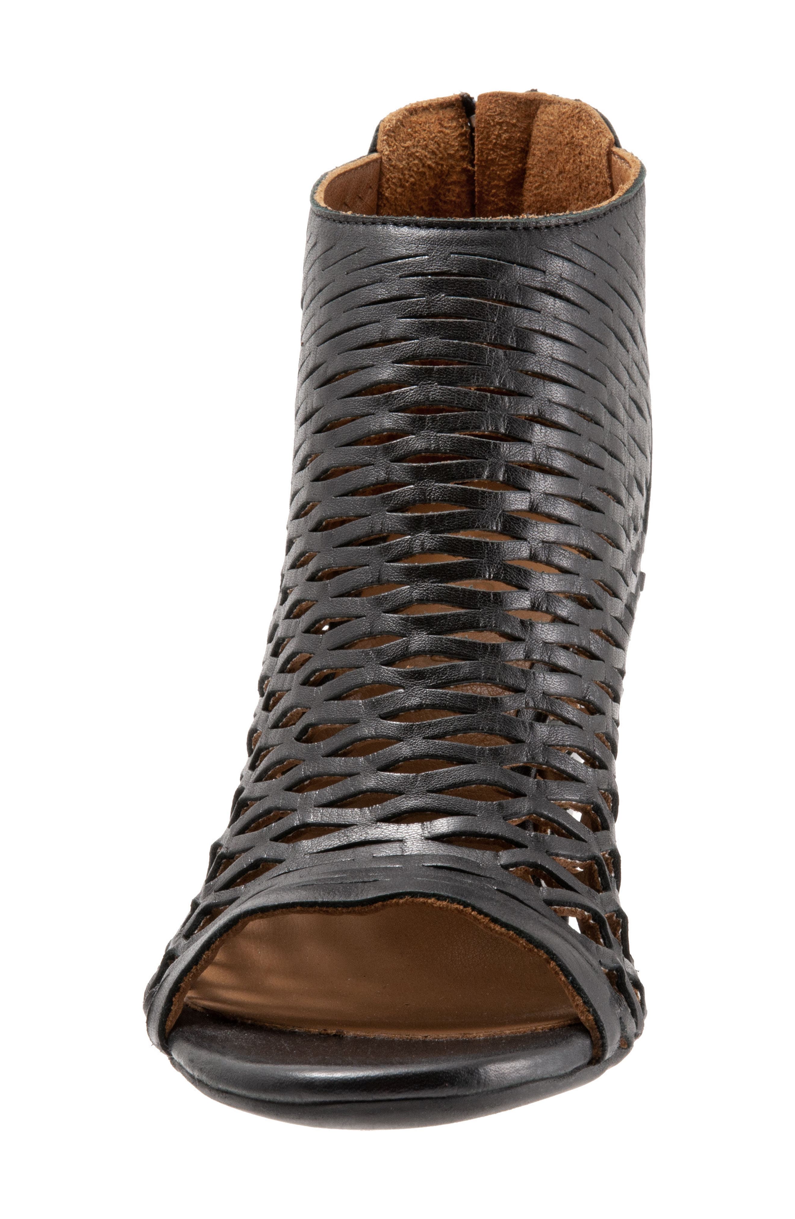 Bueno Zola Cutout Peep Toe Bootie, Alternate, color, 