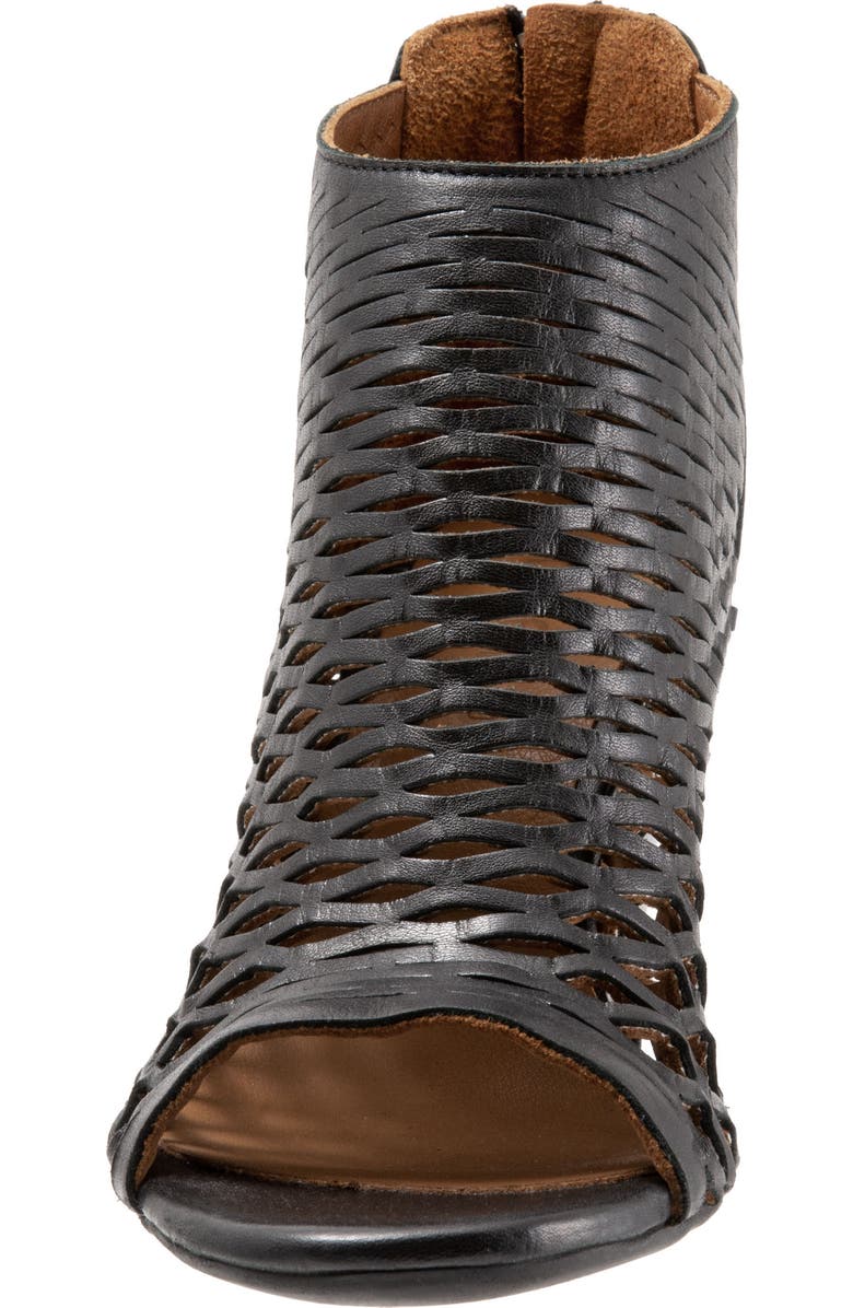 Bueno Zola Cutout Peep Toe Bootie, Alternate, color,