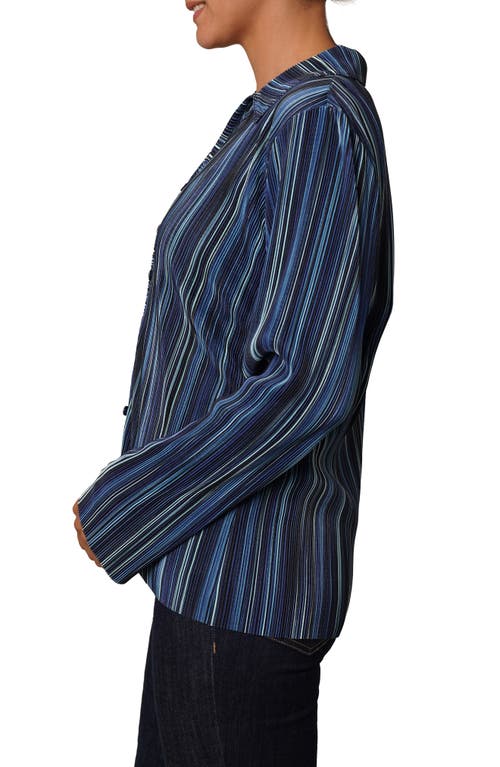 Cyrus Plissé Button-up Shirt In Animal Print