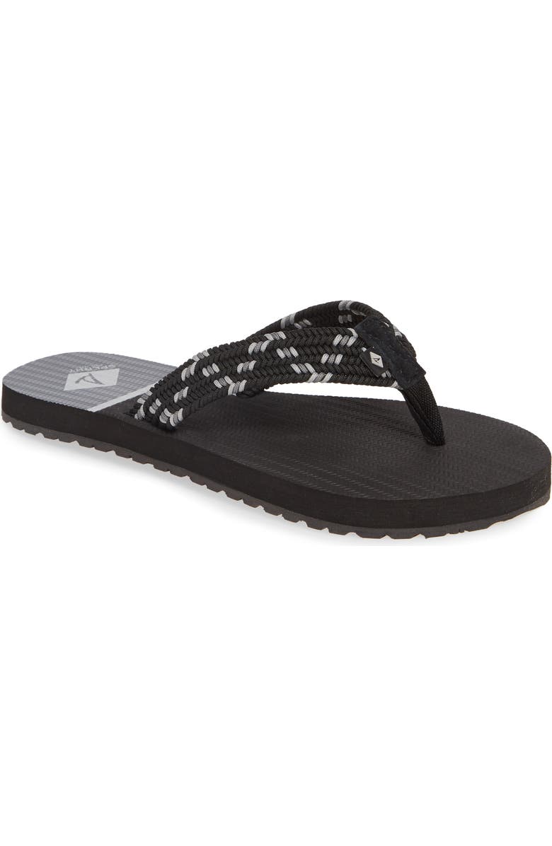 SPERRY TOP-SIDER<sup>®</sup> Sperry Wharf Woven Flip-Flop, Main, color,