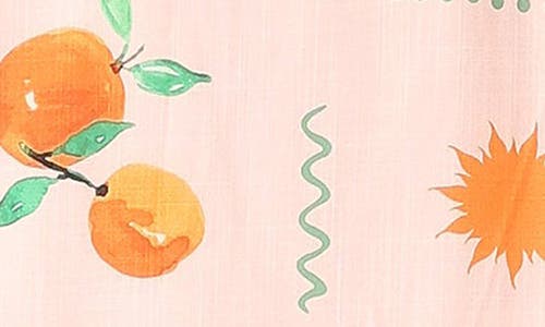 Petal And Pup Petal & Pup Estelle Cotton Dress In Orange