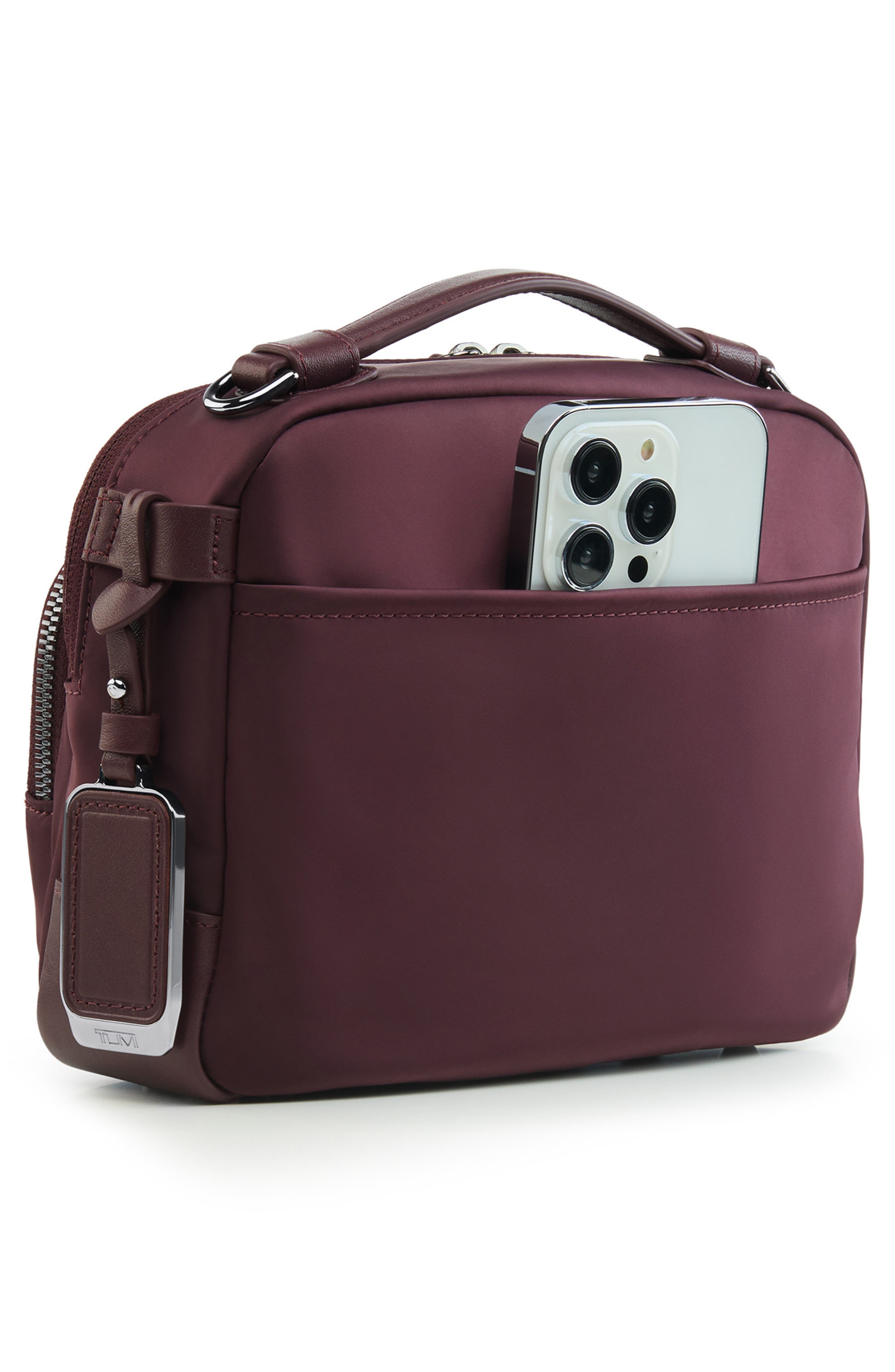 Voyageur Teghan Crossbody, Alternate, color, ROSEWOOD