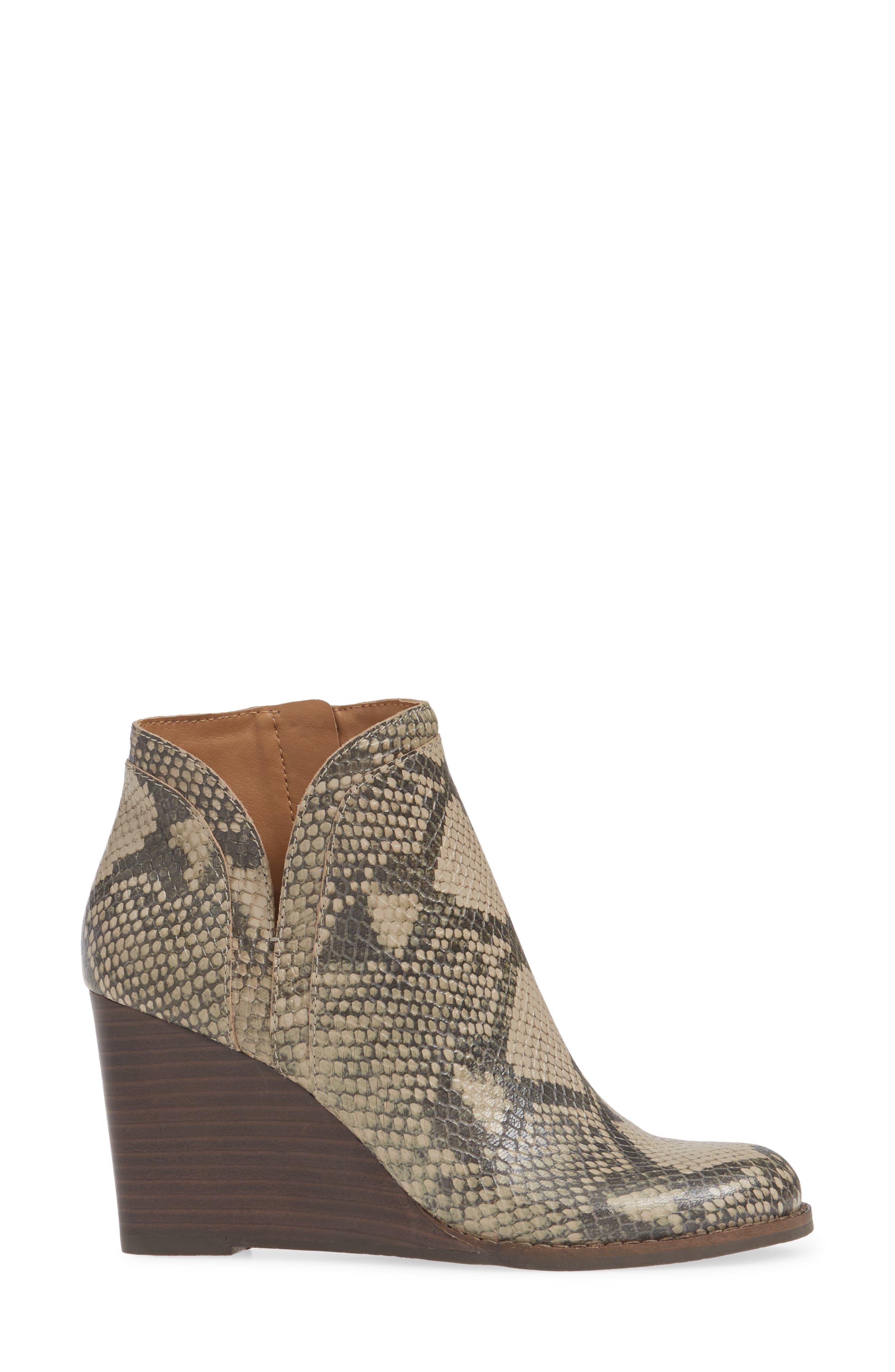 Lucky Brand Yimina Wedge Bootie, Alternate, color, 