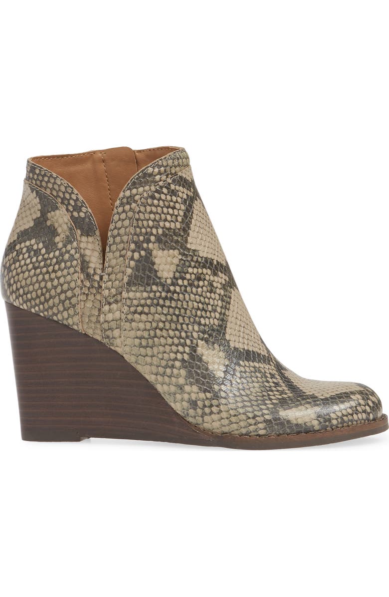 Lucky Brand Yimina Wedge Bootie, Alternate, color,