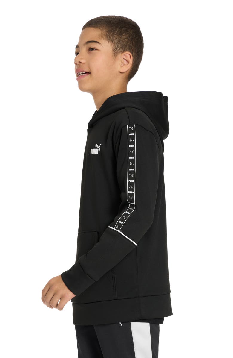 PUMA Kids' Sport Pack Fleece Pullover Hoodie, Alternate, color, Black
