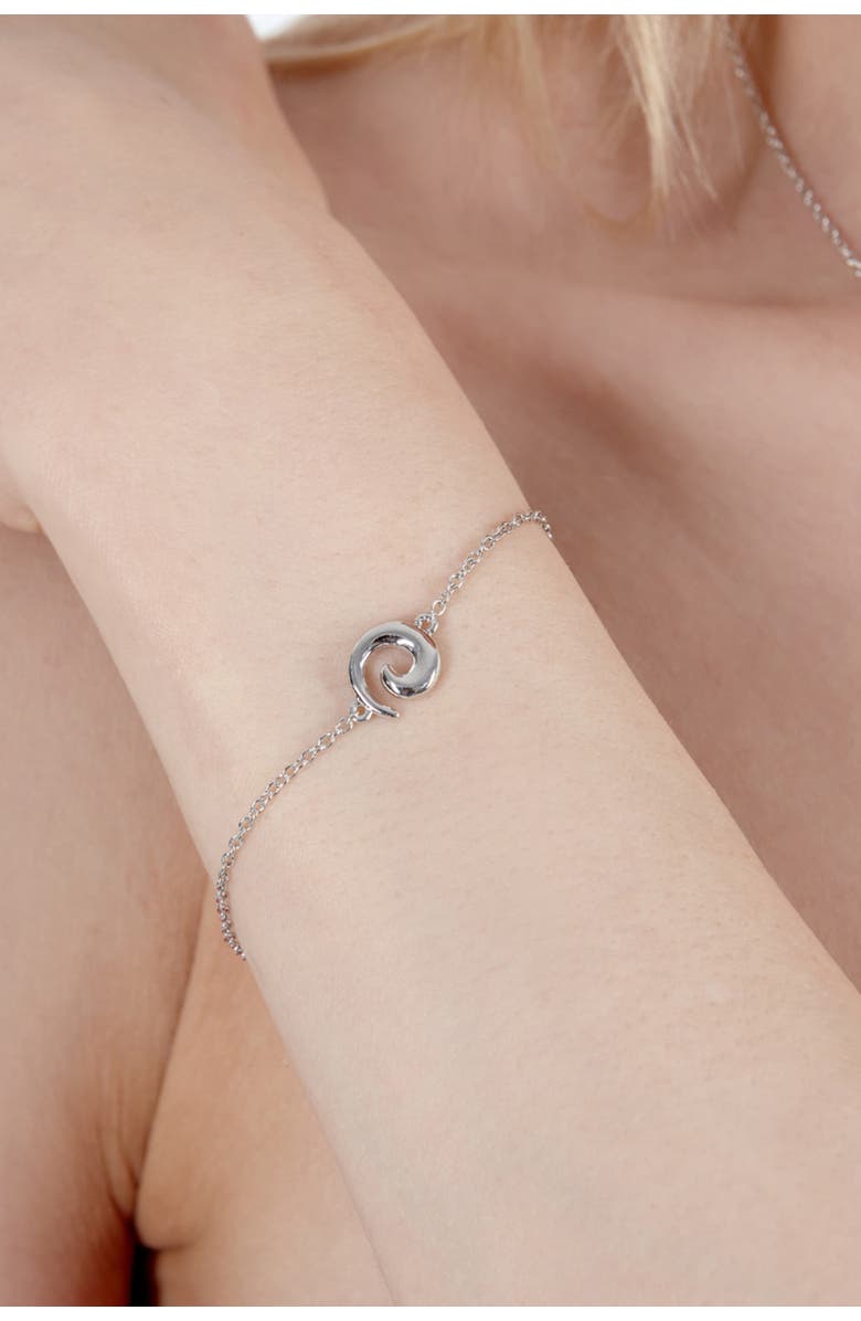 Lucy Quartermaine Element Swirl Bracelet, Alternate, color, Sterling Silver