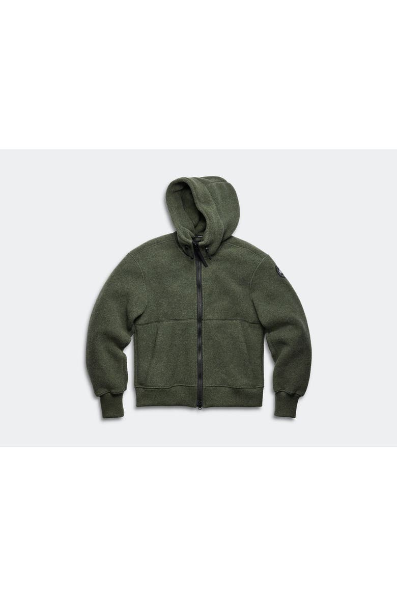 Chilliwack Fleece Bomber Black Label, Alternate, color, Moss Khaki