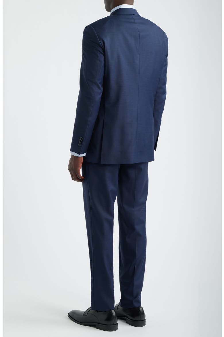 Flynn Classic Fit Blue Wool Suit, Alternate, color, BLUE