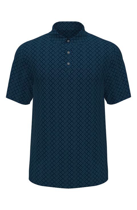 Geo Print Golf Polo