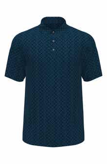 JACK NICKLAUS Geo Print Golf Polo