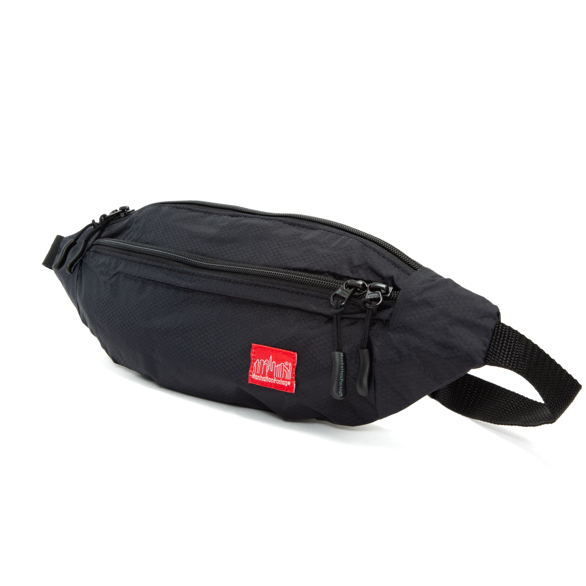 Manhattan Portage Covert Belt Bag, Alternate, color, Black