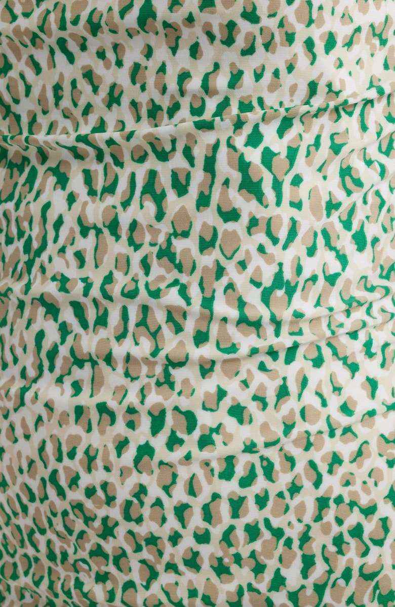 Anne Klein Animal Spot Cowl Neck Tank, Alternate, color, 