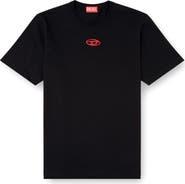 DIESEL® Metallic Oval D Logo T-Shirt
