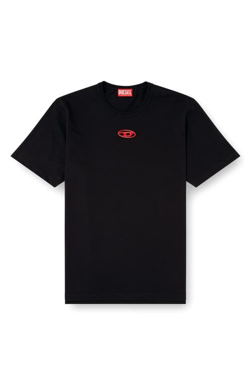 Diesel ® Metallic Oval D Logo T-shirt