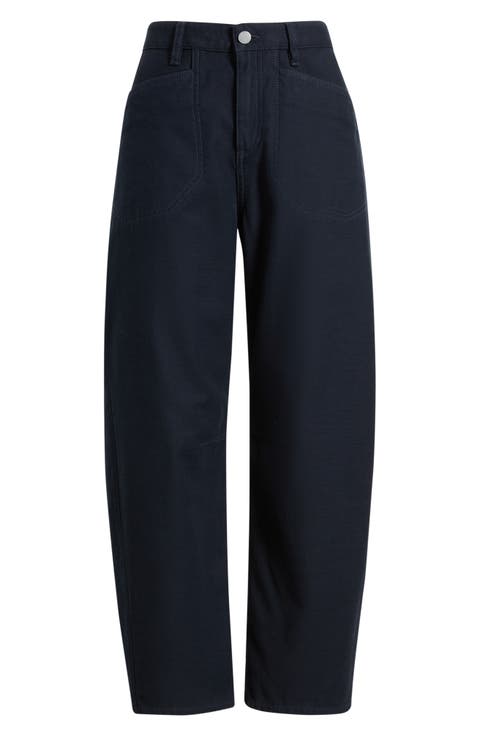 Stevie Tapered Stretch Cotton Utility Pants