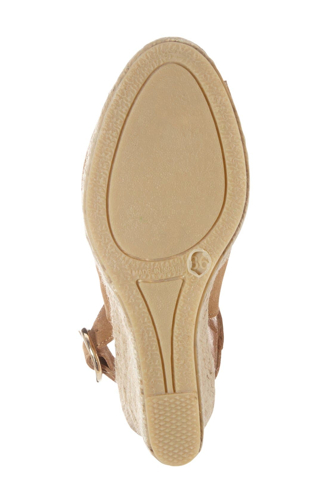 patricia green 'Belle' Espadrille Wedge Sandal, Alternate, color, 