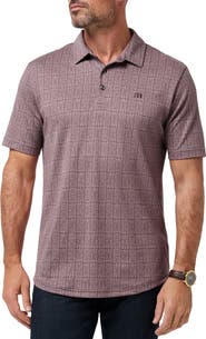 TravisMathew Cabana Floral Jacquard Polo