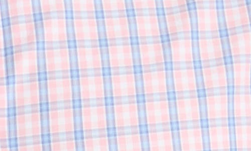 Untuckit Fairchild Plaid Wrinkle Free Cotton Button-up Shirt In Pink