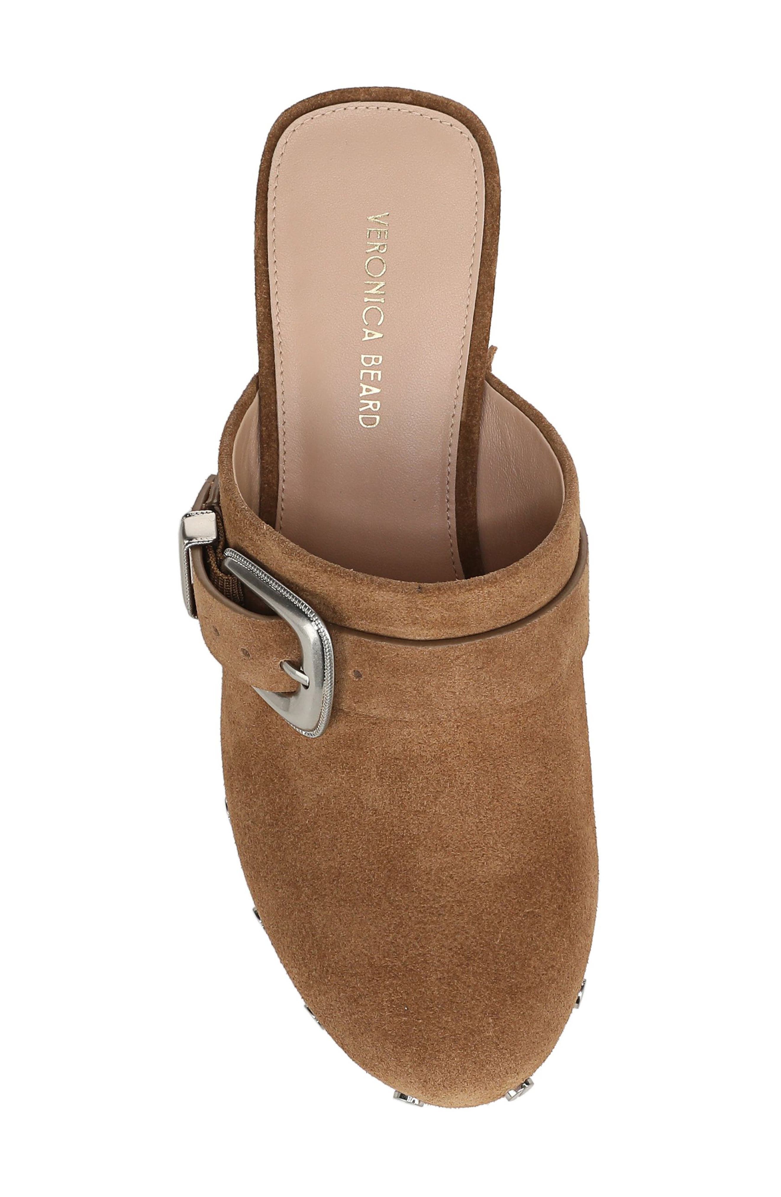 Larken Clog, Alternate, color, CHESTNUT SUEDE