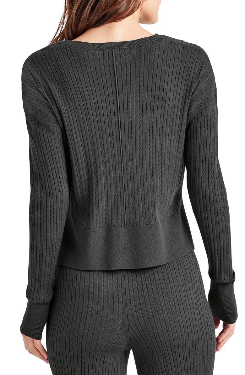 Splendid Veronica Cable Sweater, Alternate, color, 