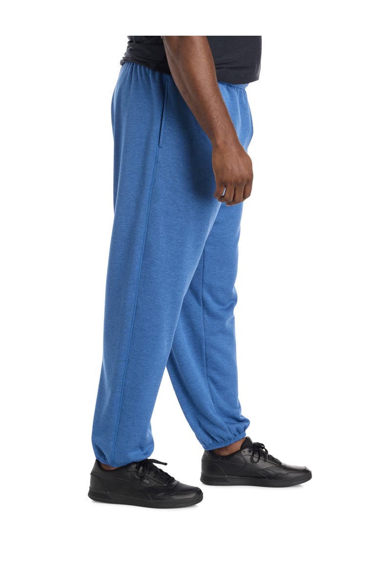 Big & Tall Performance Fleece Joggers, Alternate, color, TWILIGHT BLUE HTHR