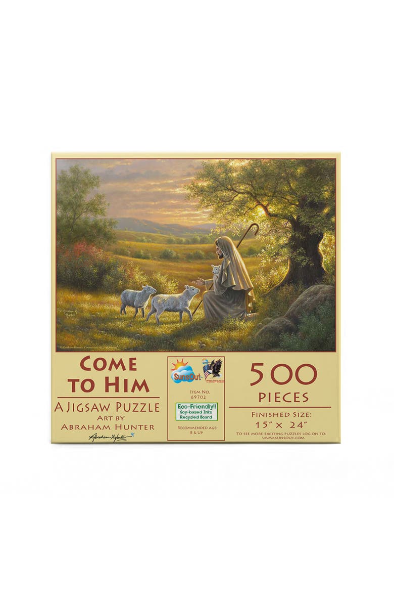Sunsout Come to Him 500 piece Jigsaw Puzzle for Adults, Alternate, color, Multicolor