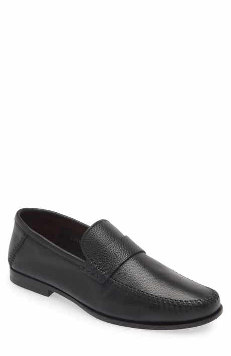 Santoni Paine Moc Toe Loafer