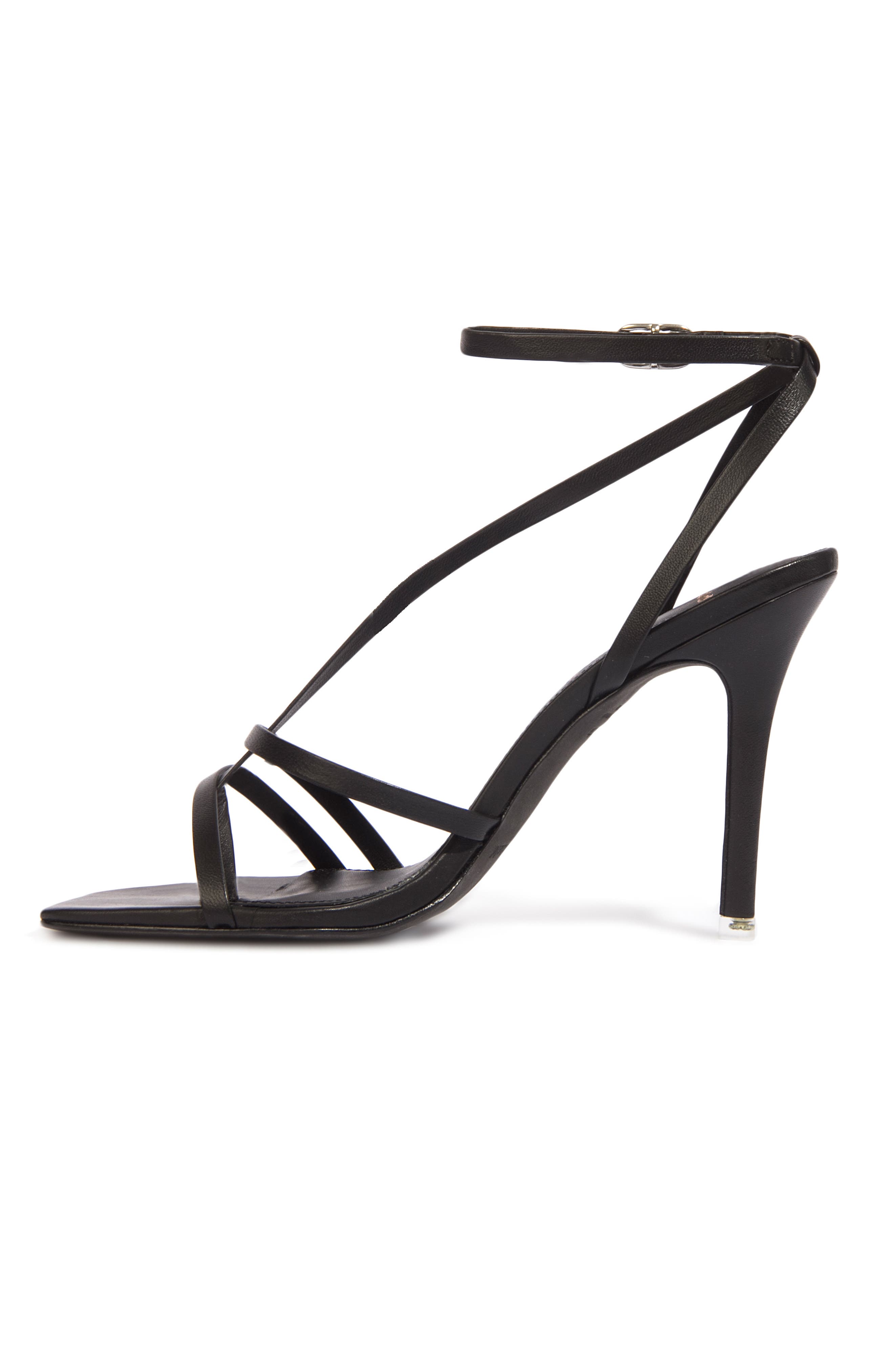 BLACK SUEDE STUDIO Mia Strappy Sandal, Alternate, color, 