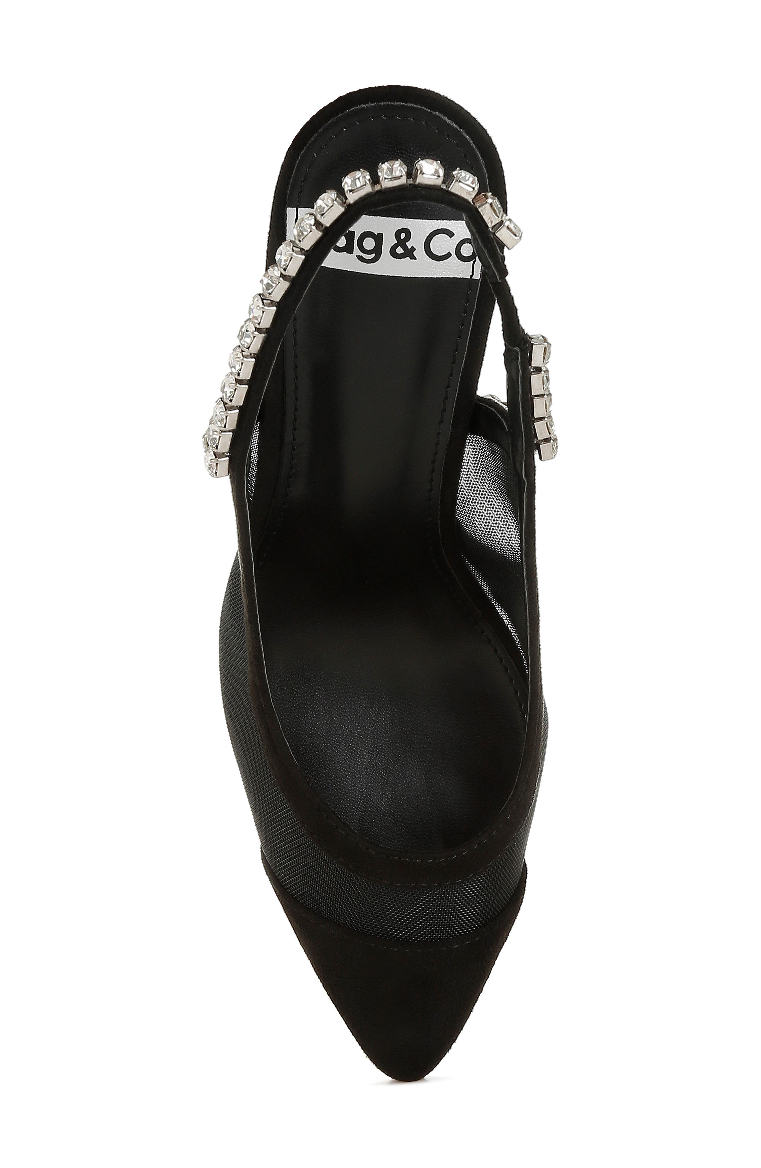 Rag & Co Yaga Slingback Pump, Alternate, color, Black