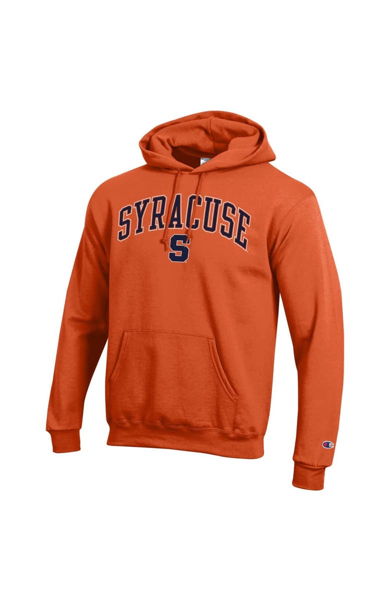 Champion Men's Champion  Orange Syracuse Orange Arch Over Logo Pullover Hoodie, Alternate, color, Orange