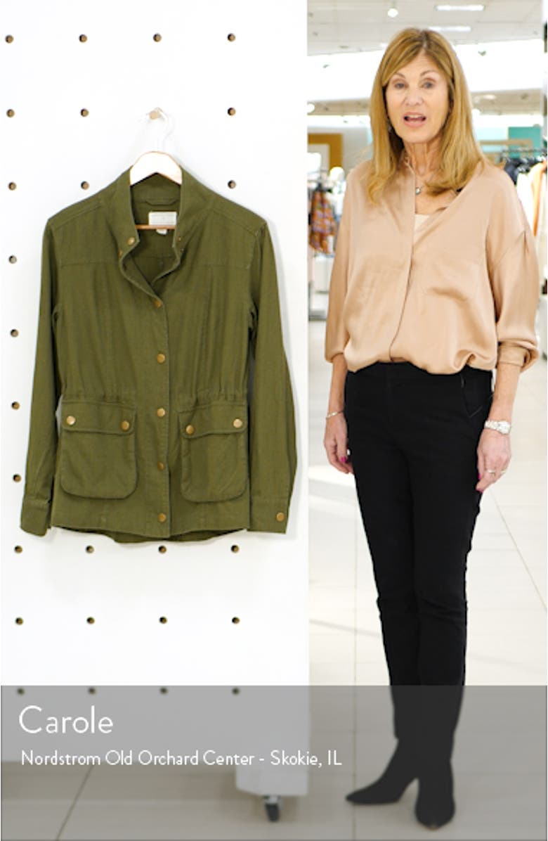 CINCH WAIST UTILITY JKT - SLD, sales video thumbnail