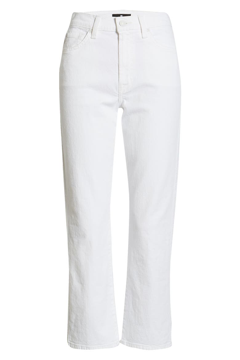 High Waist Crop Slim Jeans, Alternate, color, PRINCE