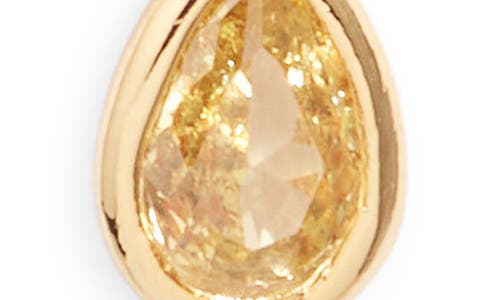 Set & Stones Teardrop Birthstone Pendant Necklace