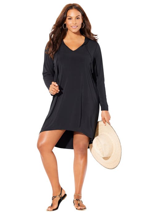 Pack & Go Wrinkle-Resistant Cover Up Hoodie Dress