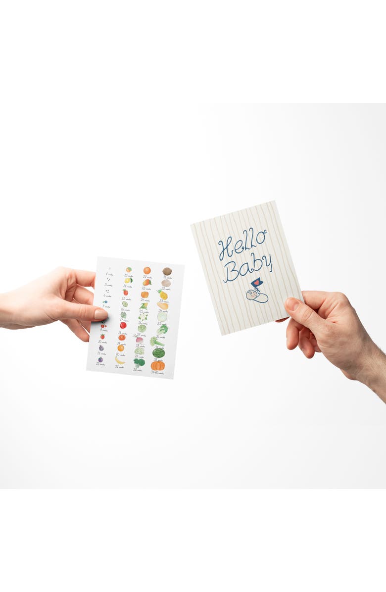 Ramus & Co Baby Greeting Card Pack (3ct) "Pumpkin, Growth, Hello Baby", Alternate, color, Multi-Pack