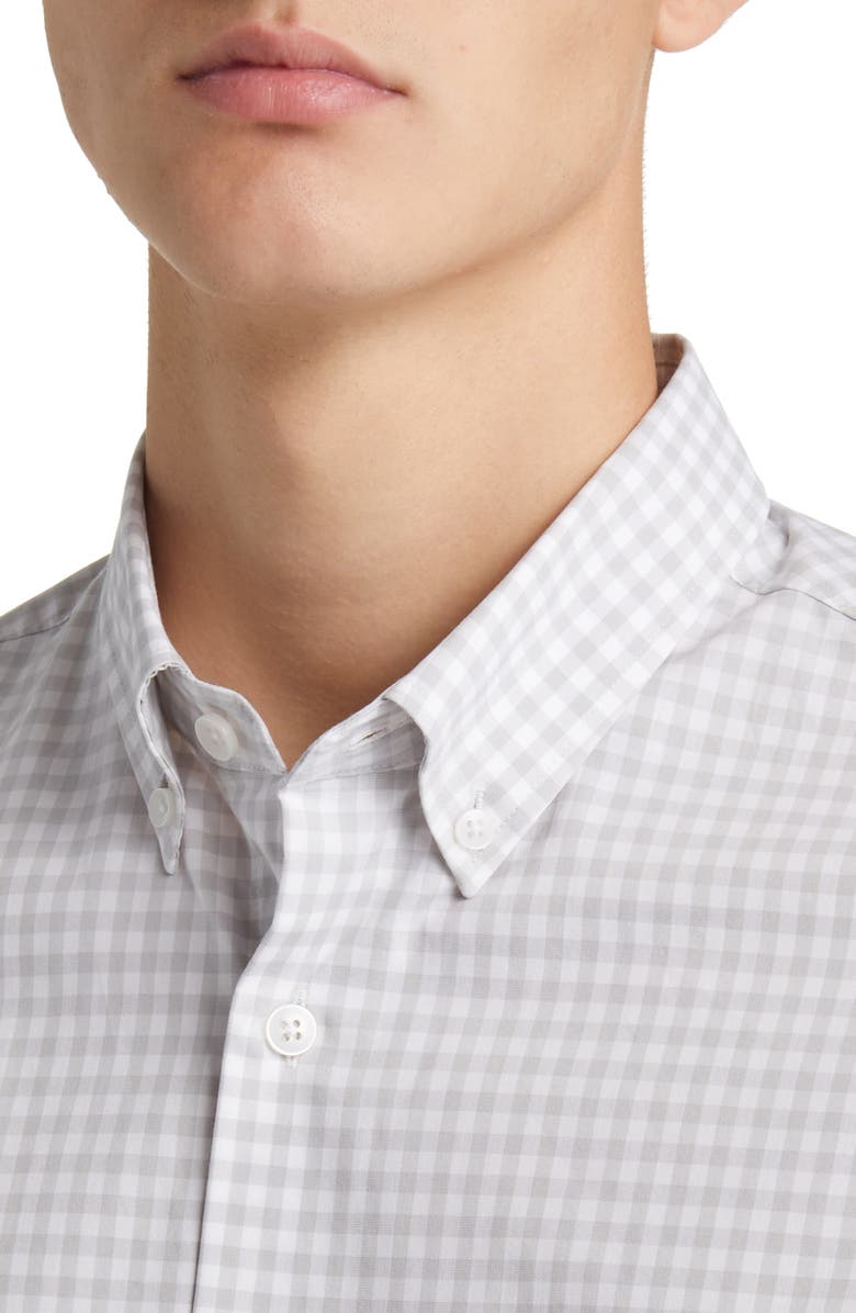 Nordstrom Tech Smart Trim Fit Button-Down Shirt, Alternate, color,