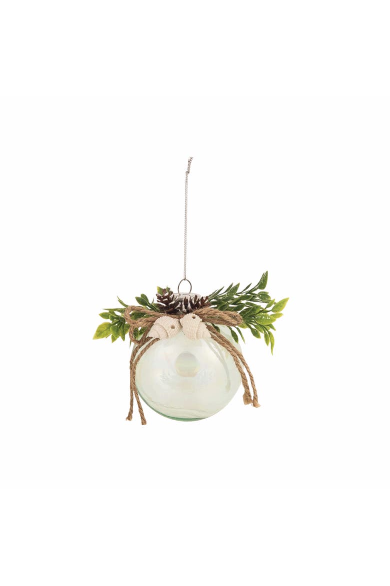 Coastal Shell Ornament, Main, color, Green