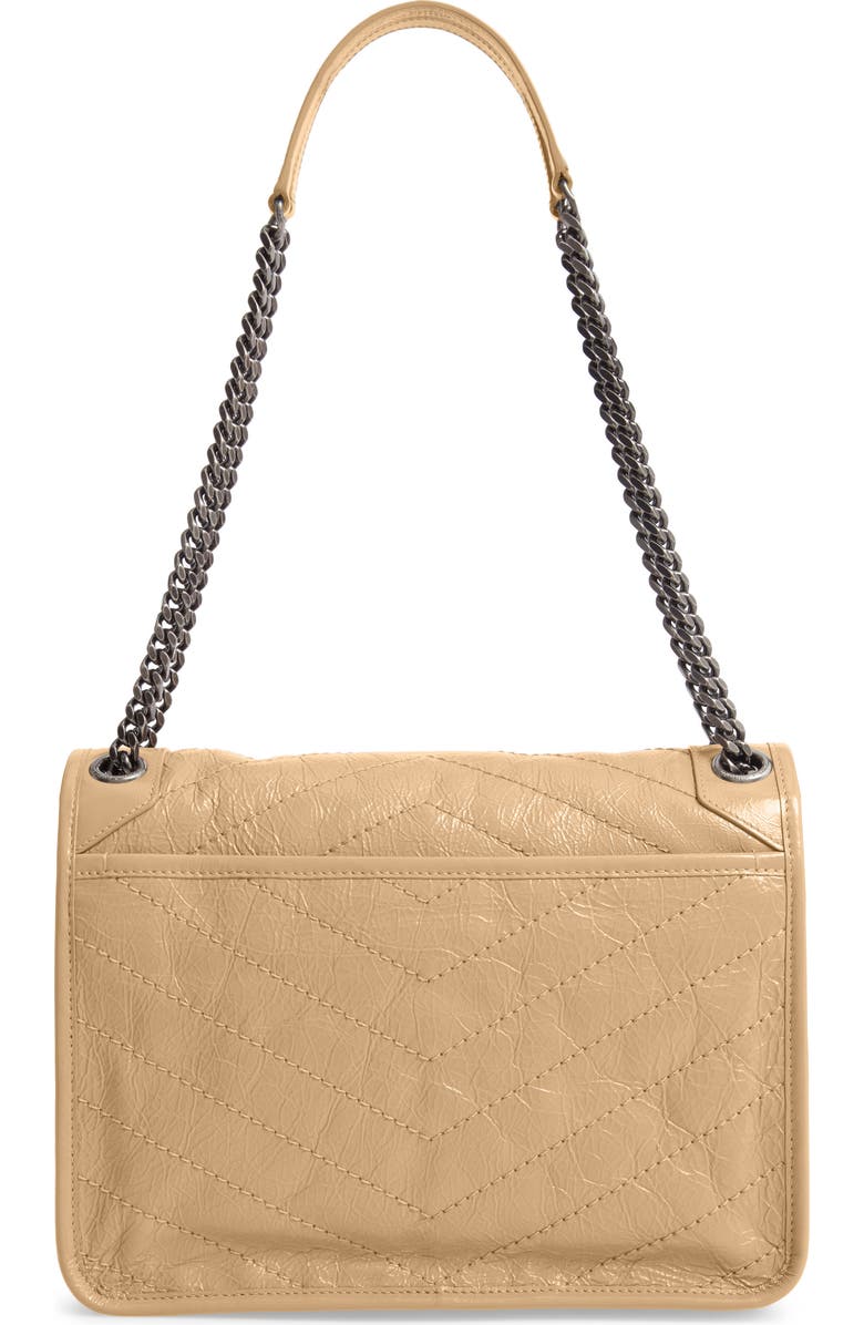 Saint Laurent Medium Niki Leather Shoulder Bag, Alternate, color,