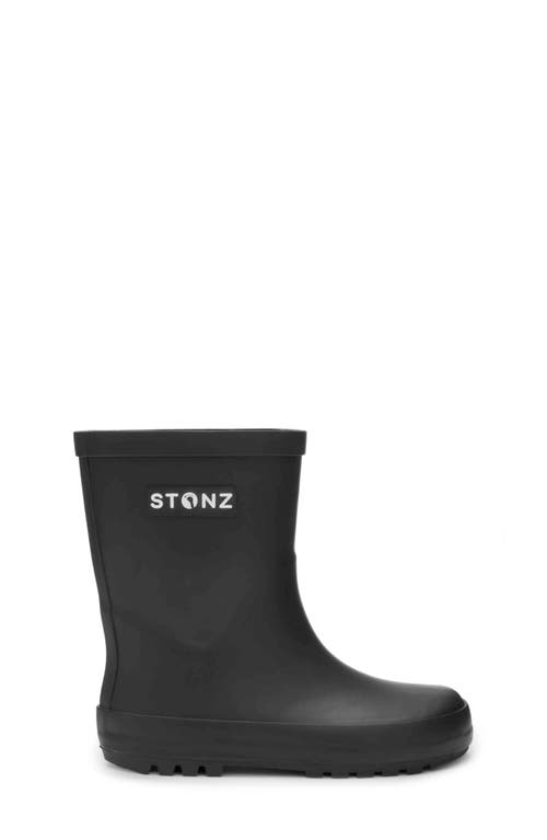 Stonz Waterproof Rain Boot In Black